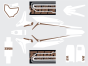 V2 Graphics White