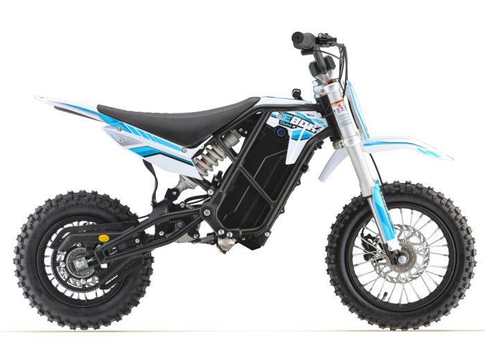 Blue electric pit bike 1.6kw
