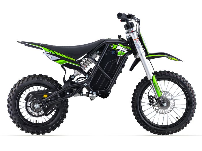 electric pit bike 2.0kw - EBOX green